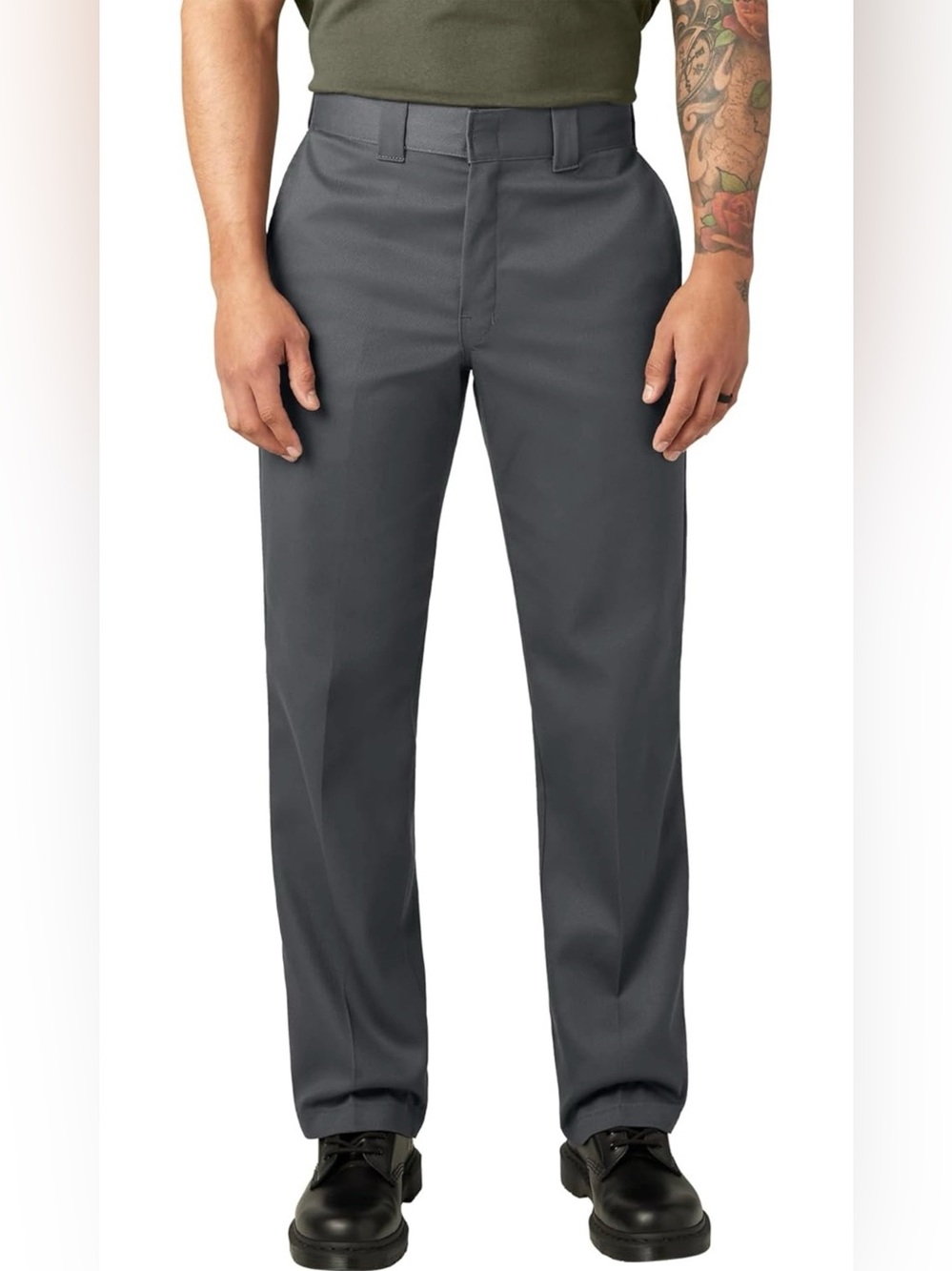 Dickies Men's 874 Flex Work Pant • Charcoal Gray• Cotton blend• Size 34x30